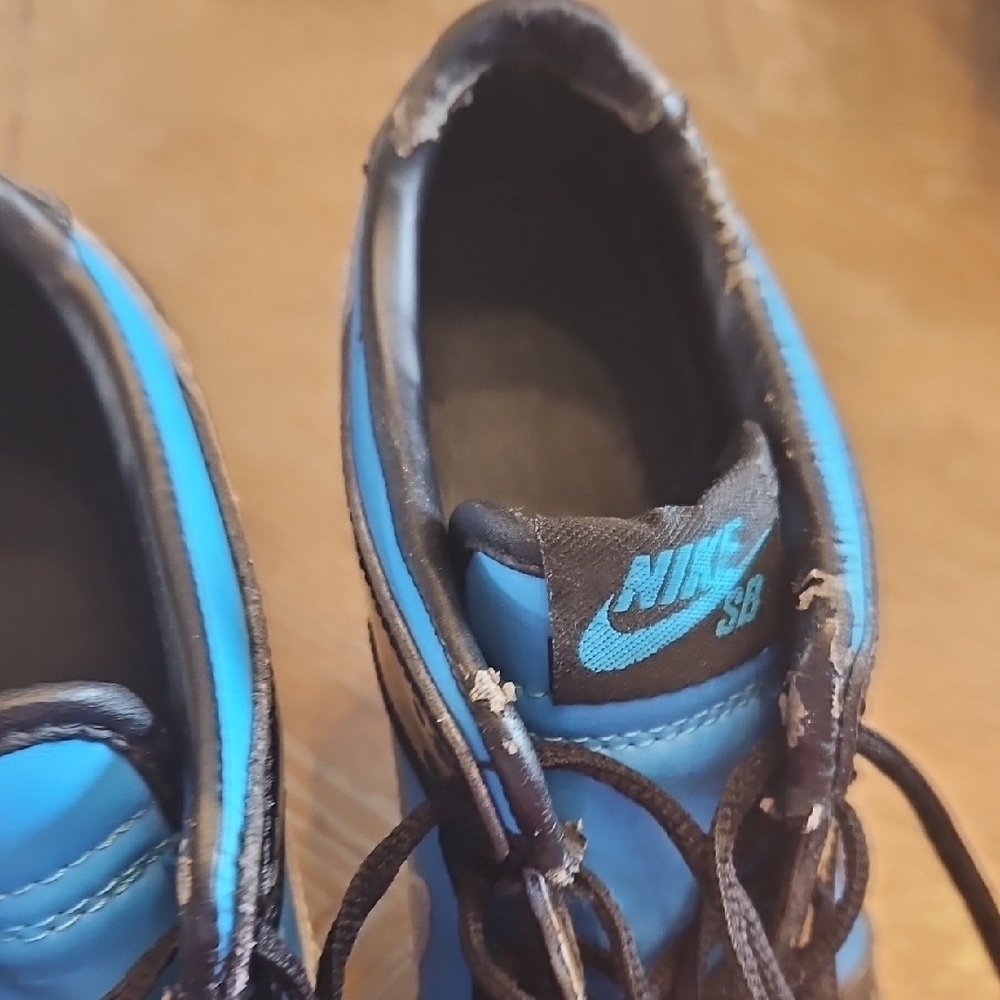 Nike Stiletto Heels – Blue & Black – Sneaker-Style High Heels – Statement Shoes - Picture 6 of 6